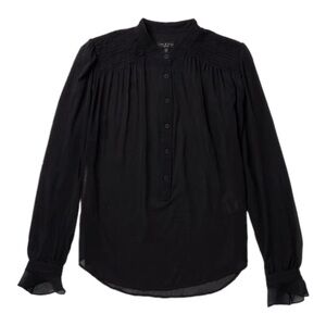 RAG & bone SUSAN BLOUSE in black